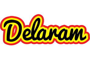 Delaram flaming logo