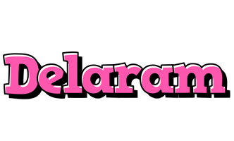 Delaram girlish logo