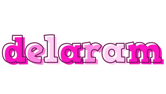 Delaram hello logo