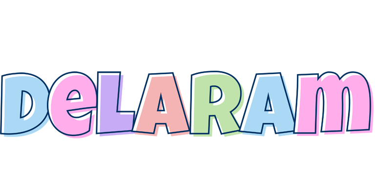 Delaram pastel logo