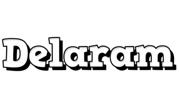 Delaram snowing logo