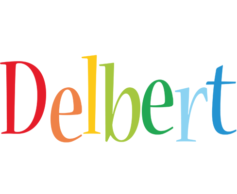 Delbert birthday logo