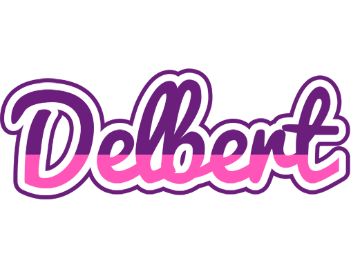 Delbert cheerful logo