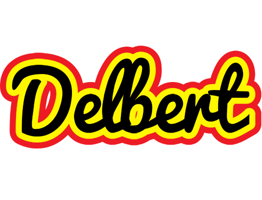 Delbert flaming logo
