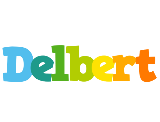 Delbert rainbows logo