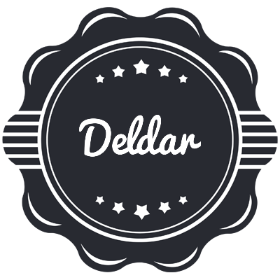 Deldar badge logo