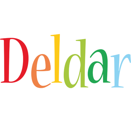Deldar birthday logo