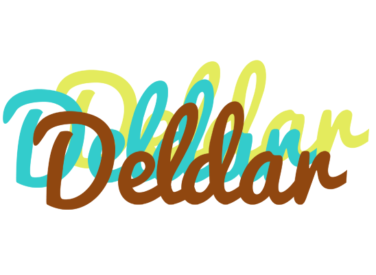 Deldar cupcake logo
