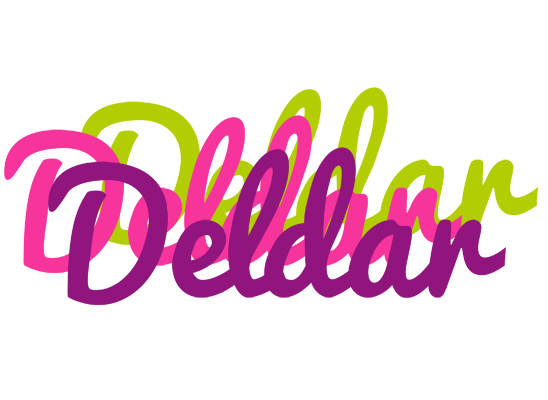 Deldar flowers logo