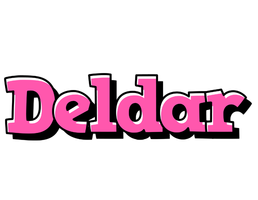 Deldar girlish logo