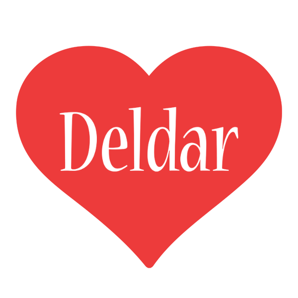 Deldar love logo