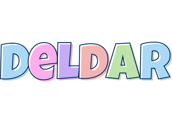 Deldar pastel logo