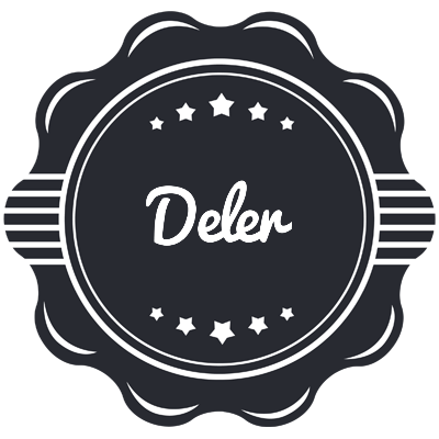 Deler badge logo