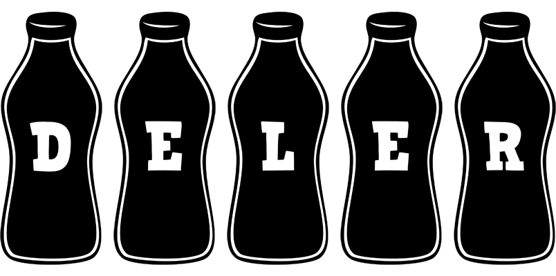 Deler bottle logo