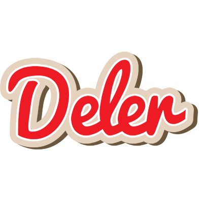 Deler chocolate logo