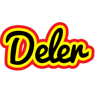 Deler flaming logo