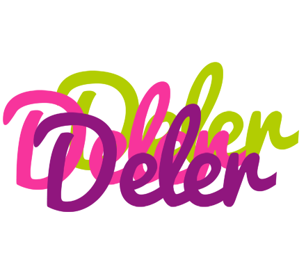 Deler flowers logo