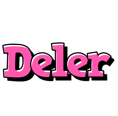 Deler girlish logo