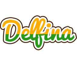 Delfina banana logo