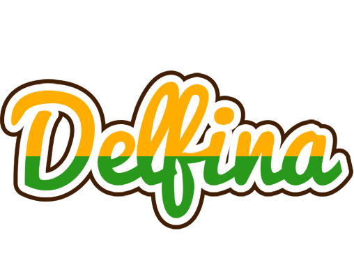 Delfina banana logo