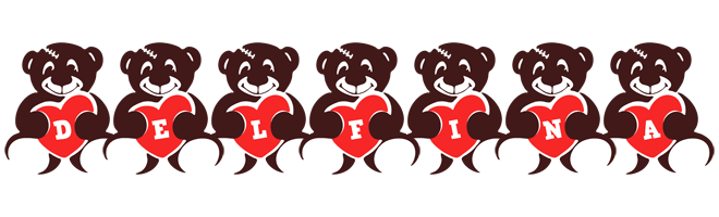 Delfina bear logo