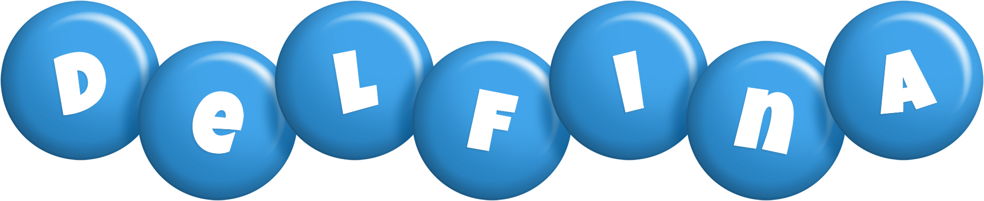 Delfina candy-blue logo