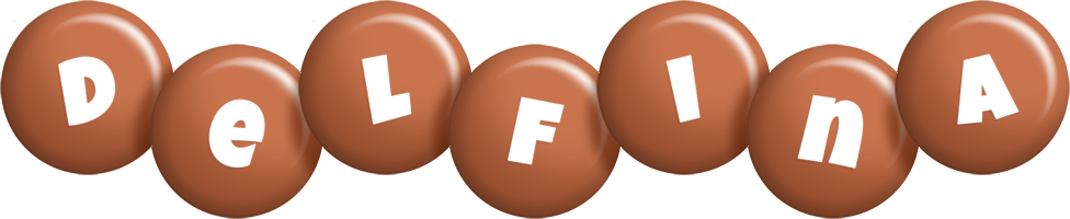 Delfina candy-brown logo