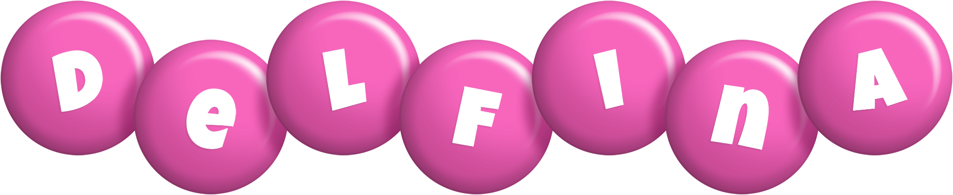 Delfina candy-pink logo