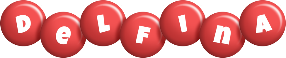 Delfina candy-red logo
