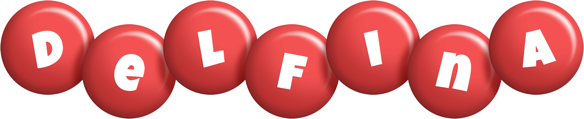 Delfina candy-red logo