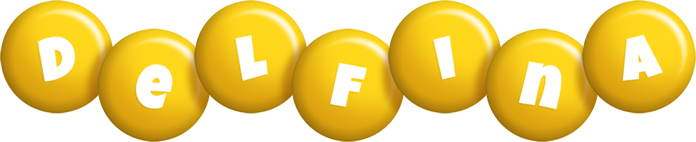 Delfina candy-yellow logo