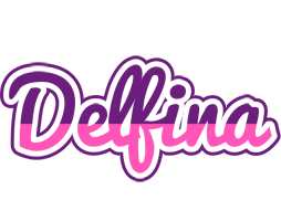 Delfina cheerful logo