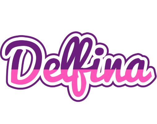 Delfina cheerful logo