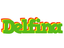 Delfina crocodile logo