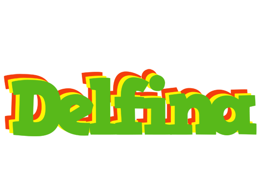 Delfina crocodile logo