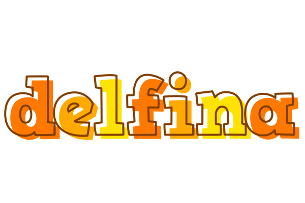Delfina desert logo