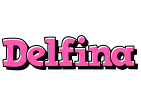 Delfina girlish logo