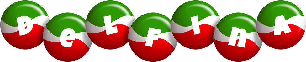 Delfina italy logo
