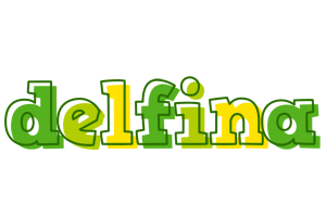 Delfina juice logo