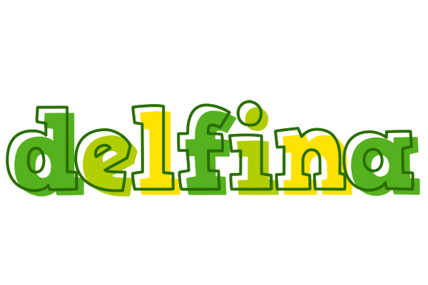 Delfina juice logo