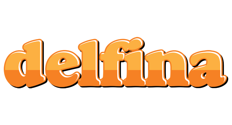 Delfina orange logo