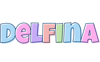 Delfina pastel logo