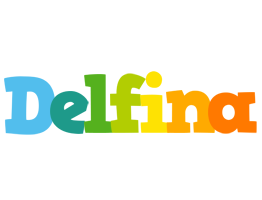 Delfina rainbows logo