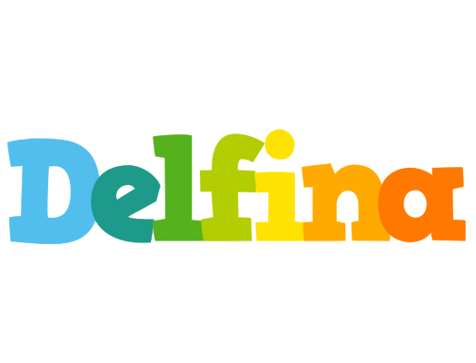 Delfina rainbows logo