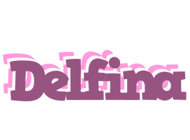 Delfina relaxing logo