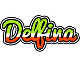 Delfina superfun logo