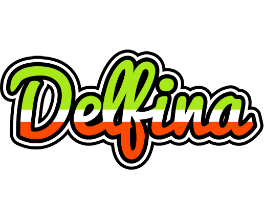 Delfina superfun logo