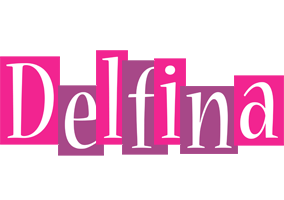 Delfina whine logo