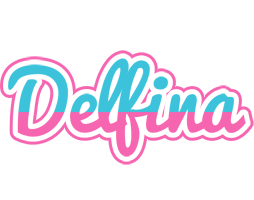 Delfina woman logo