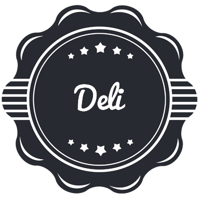 Deli badge logo